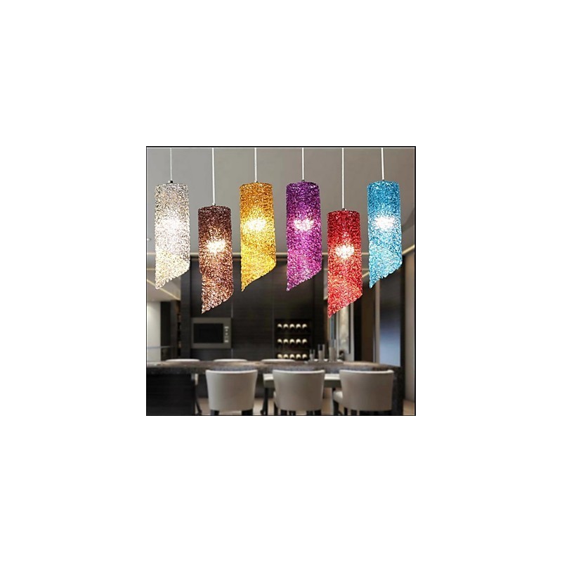 Einkopf-zylindrische runde lange Aluminiumzylinder-Kreativlampen