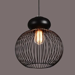 Retro Designer Metall Pendelleuchte