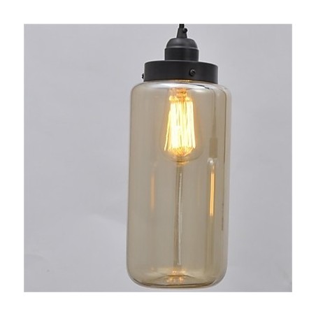 Amerikanischer minimalistischer Retro-Kronleuchter mit Einzelglas Amerikanischer minimalistischer Retro-Kronleuchter mit Einzelglas