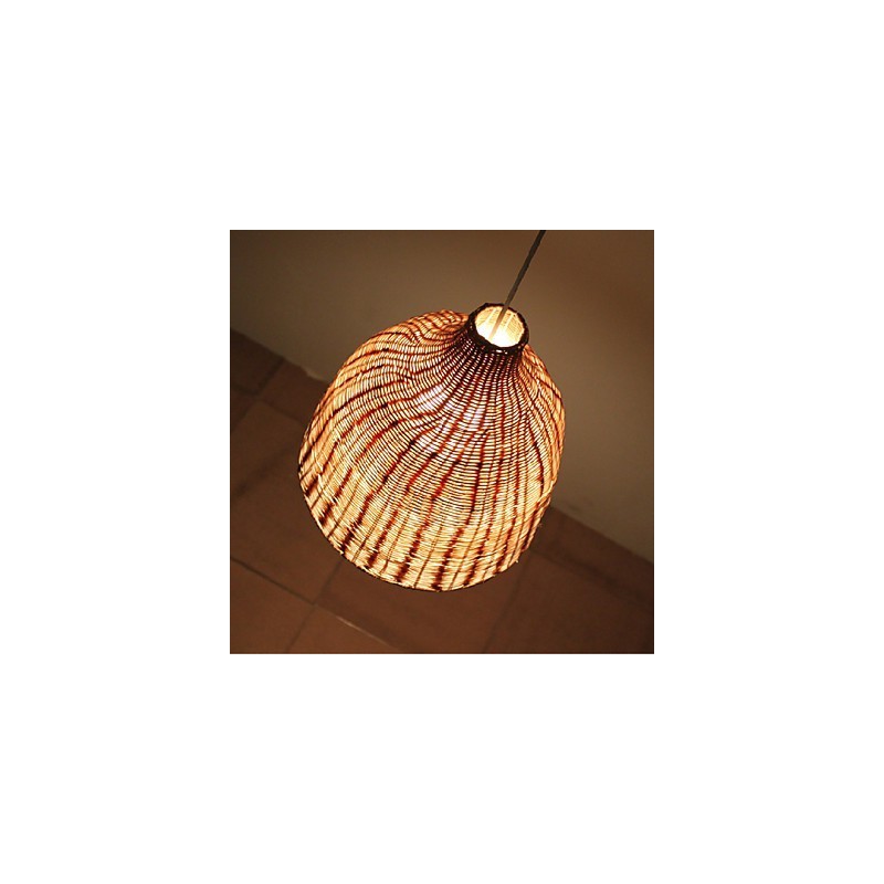 Ländlichen Stil Cany Art Kreative Handarbeit aus dem Rohr macht Droplight Lampe