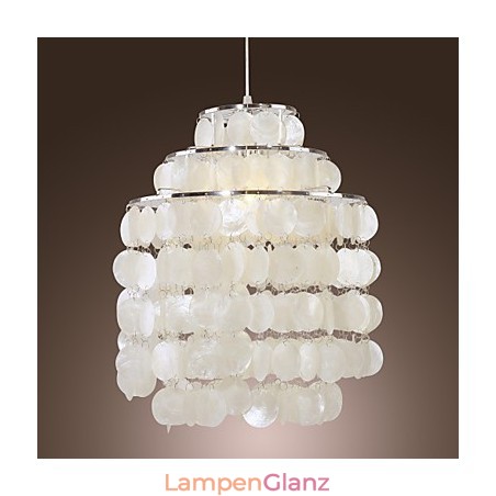 Moderne Pendelleuchte im zeitgenössischen Mini-Stil aus Chrom