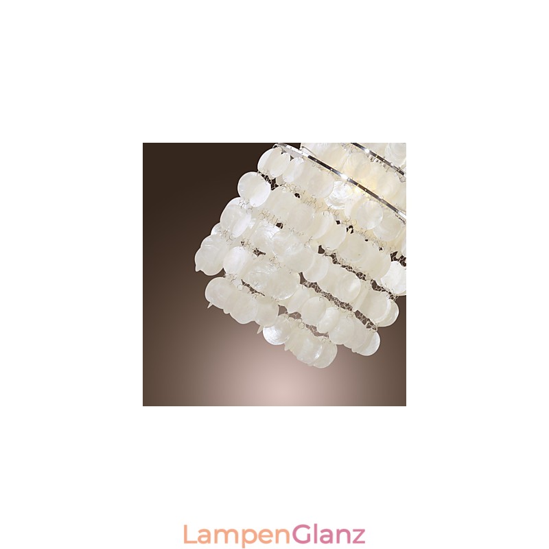 Moderne Pendelleuchte im zeitgenössischen Mini-Stil aus Chrom