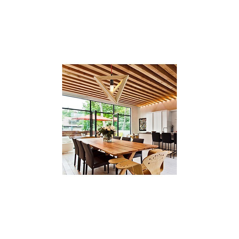 Moderne Holz Pendelleuchte Einfache Pendelleuchten Cafe Pendelleuchte