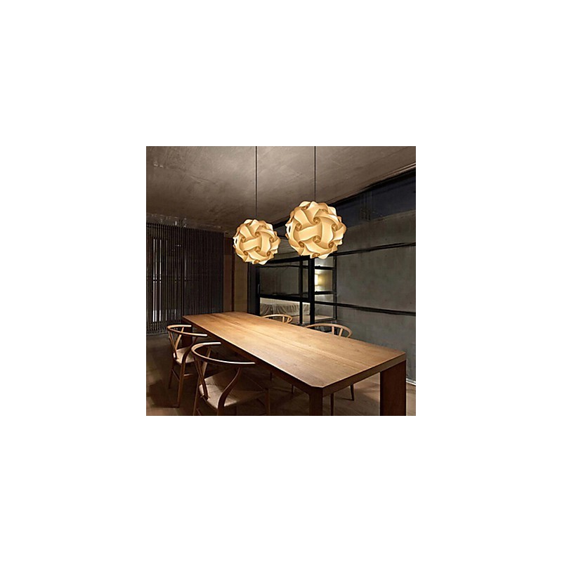 DIY Moderne Pendelleuchte Kugel 25cm