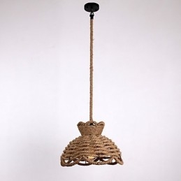 Pendelleuchten im Mini-Stil, moderne zeitgenössische Landhaus-Seilbeleuchtung