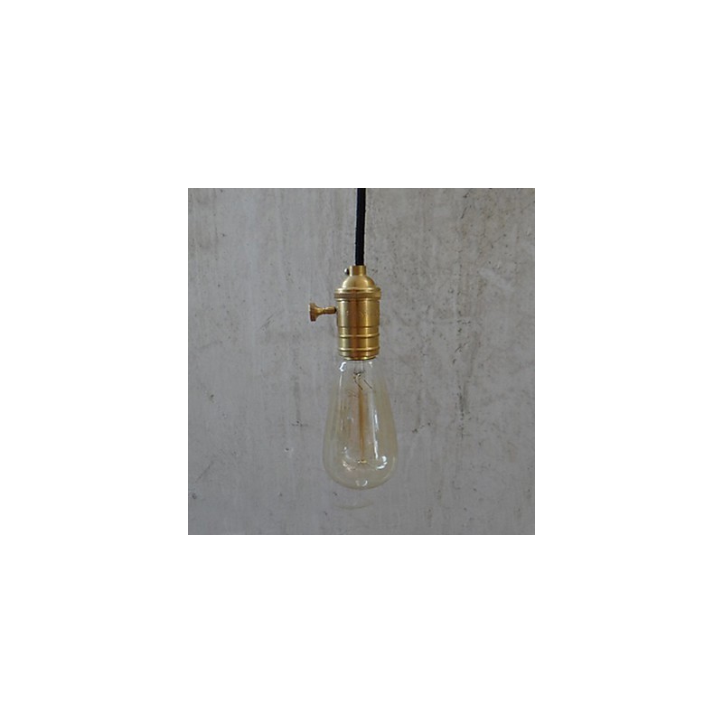 Traditionelle klassische Vintage-Pendelleuchte aus Messing