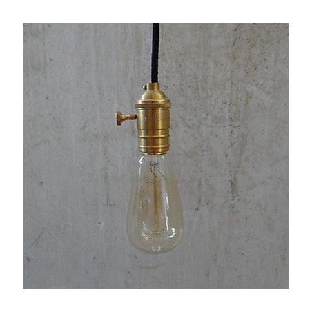 Traditionelle klassische Vintage-Pendelleuchte aus Messing Traditionelle klassische Vintage-Pendelleuchte aus Messing