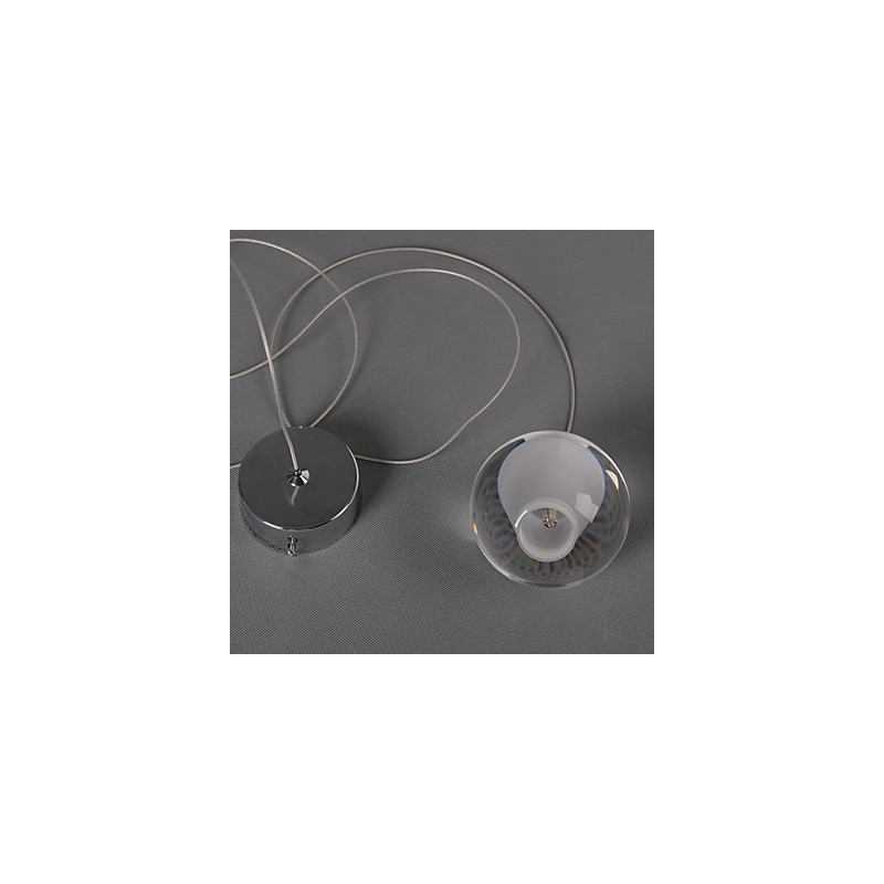 1 Licht Kristall Glas Stein Pendelleuchte Cafe Pendelleuchte Dekorative Pendelbeleuchtung