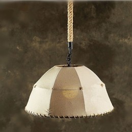 Vertraglich Nordic Vintage Bettwäsche Hanf Seil Amerikanischen Land Droplight Lampe