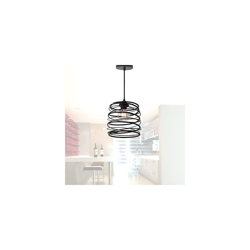 Rustikale Lodge Retro Country Mini Stil Malerei Metall Pendelleuchte Garage