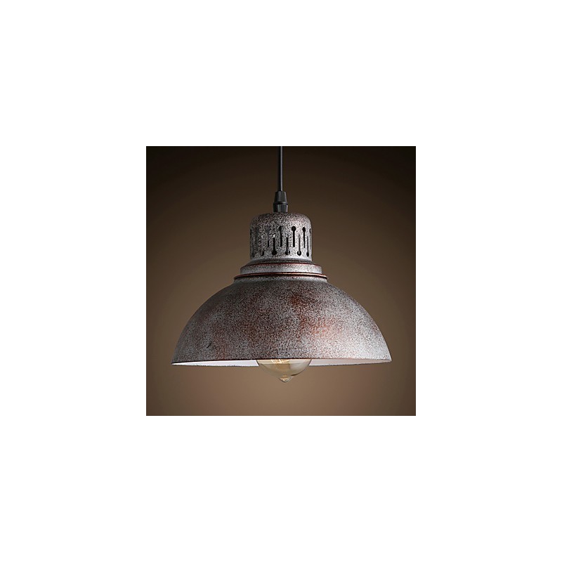 Retro Mini Stil Malerei Metall Pendelleuchte im Freien