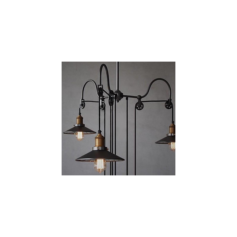 Kronleuchter aus Metall im Mini-Stil im Vintage-Landhausstil