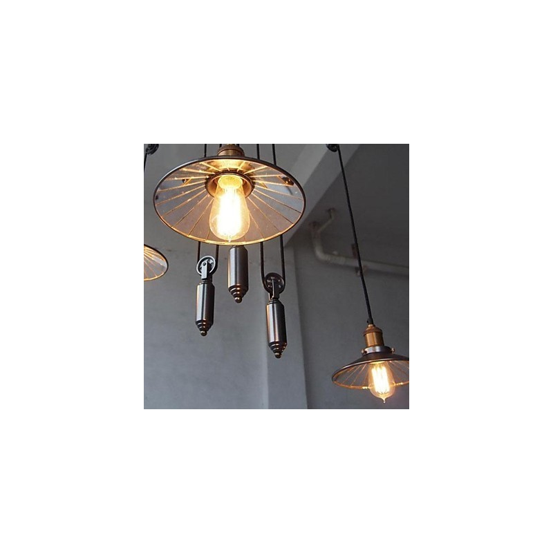 Kronleuchter aus Metall im Mini-Stil im Vintage-Landhausstil