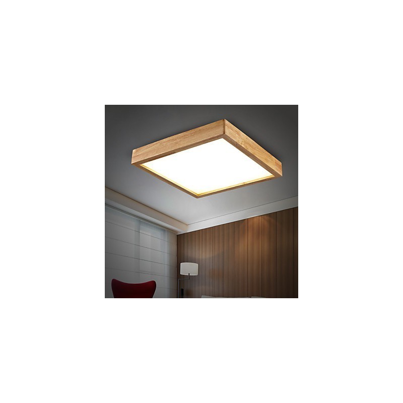 Moderne zeitgenössische Country Mini-Stil andere Holz Bambus Pendelleuchte