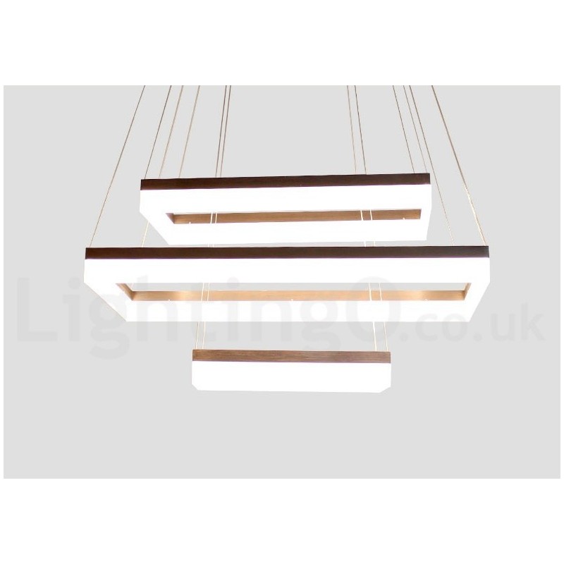 Wi-Fi Smart Dimmable 3 Tiers Moderne zeitgenössische Stil Home Pendelleuchte