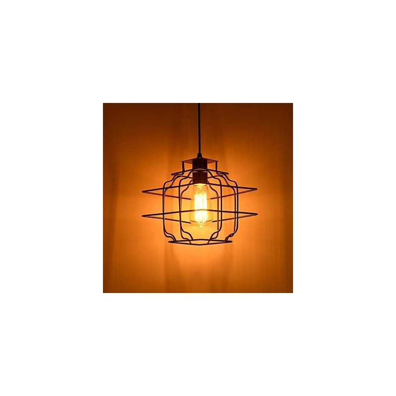 Retro Designer Metall Pendelleuchte