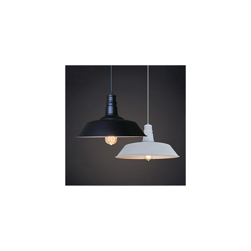 Retro Designer Metall Pendelleuchte