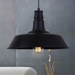 Retro Designer Metall Pendelleuchte