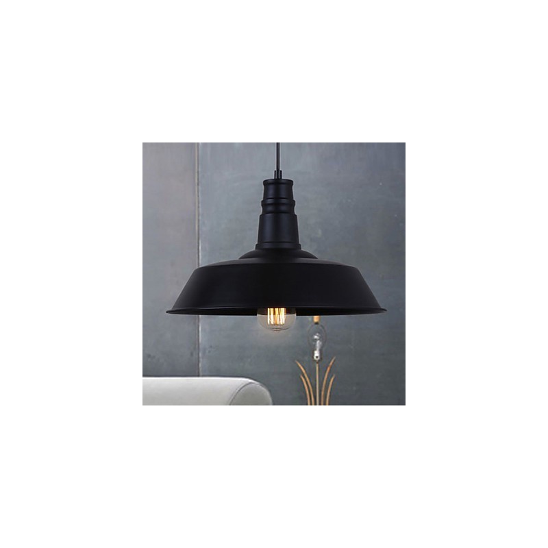 Retro Designer Metall Pendelleuchte