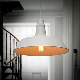 Retro Designer Metall Pendelleuchte