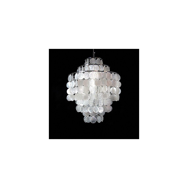 LAMP Minimalistischer Muschel-Kronleuchter Den Kronleuchter