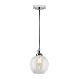 Traditionelle klassische Vintage Retro Country Globe Pendelleuchte