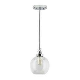 Traditionelle klassische Vintage Retro Country Globe Pendelleuchte