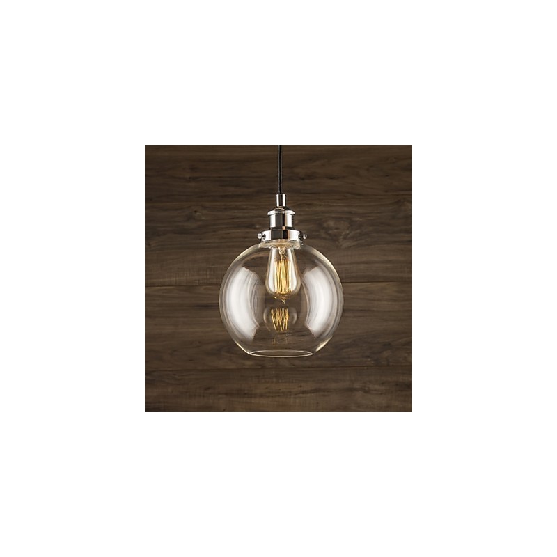 Traditionelle klassische Vintage Retro Country Globe Pendelleuchte