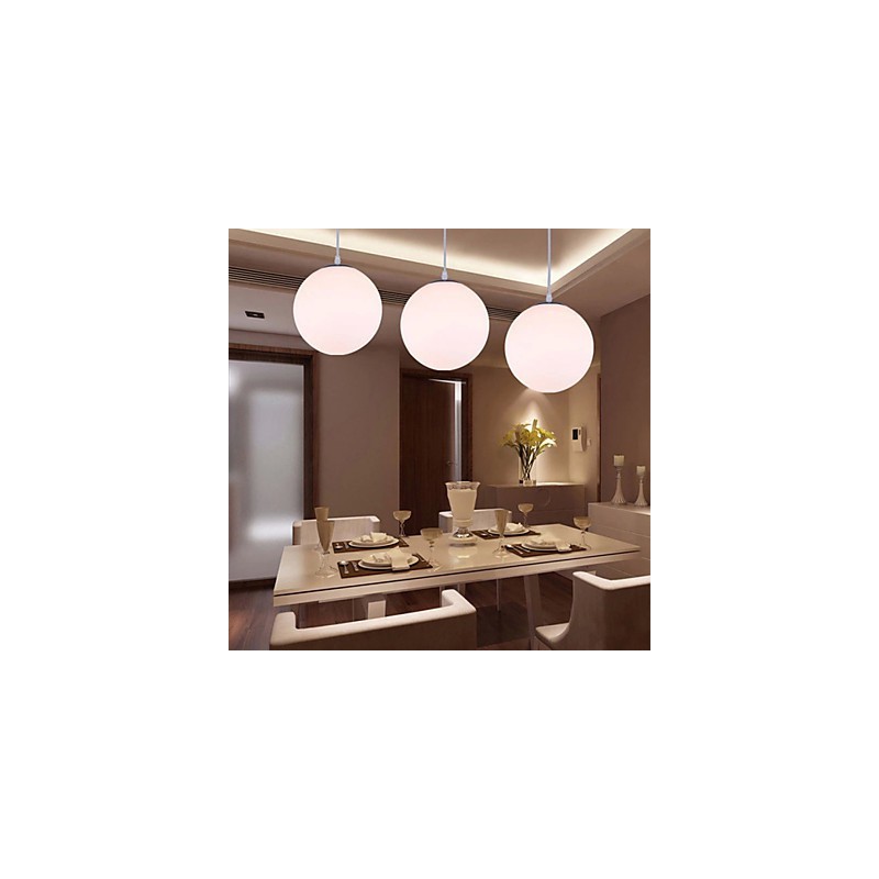 1 Lichter Moderne Glas Pendelleuchte