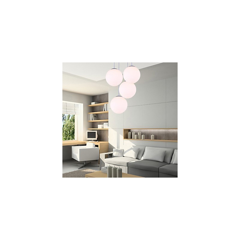 1 Lichter Moderne Glas Pendelleuchte