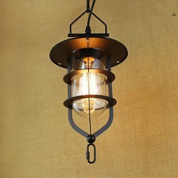 Amerikanische Retro Rustikale Pastorale Beleuchtung Licht Industrielle Pendelleuchte