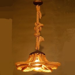 Amerikanische Pastoralge Seillampe Retro