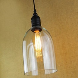 Traditionelle klassische Vintage-Retro-Landhaus-Pendelleuchte