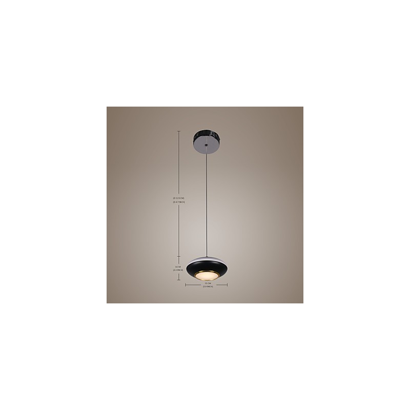9W Moderne Fliegende Untertasse Design Hochwertige Pendelleuchte Cafe