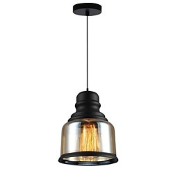 Retro Beleuchtung Loft Lichter Glas Pendelleuchte