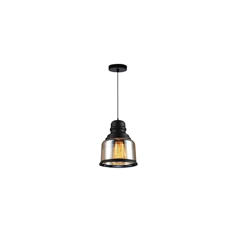 Retro Beleuchtung Loft Lichter Glas Pendelleuchte