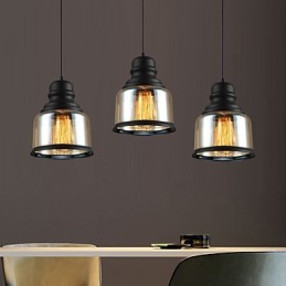 Retro Beleuchtung Loft Lichter Glas Pendelleuchte