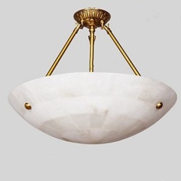 Balkonleuchten überall in Kupfer und einer halben Deckenleuchte