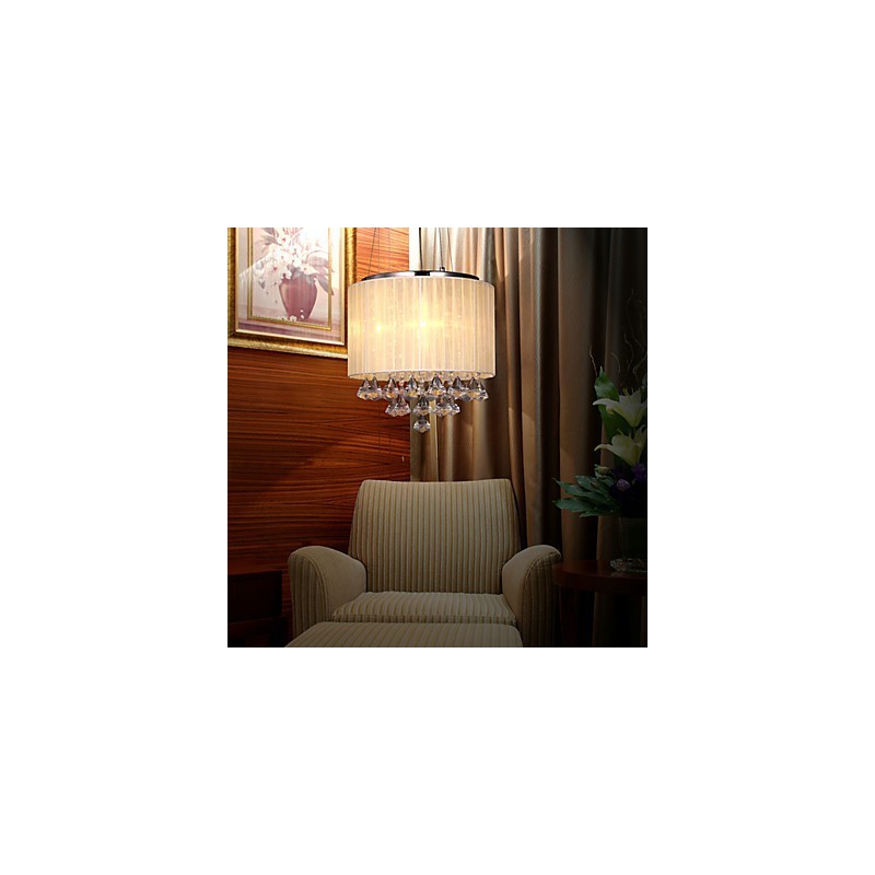 Elegante Kristall-Pendelleuchte mit 4 Lichtern