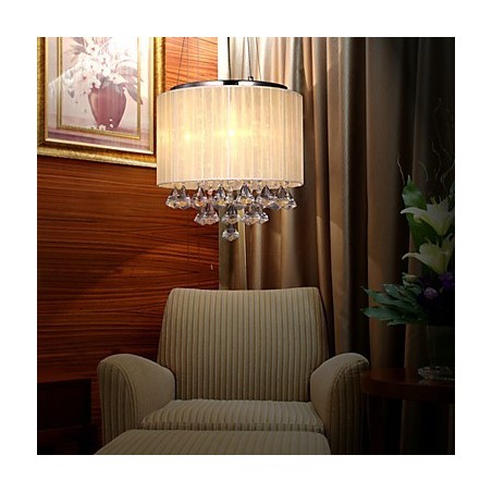 Elegante Kristall-Pendelleuchte mit 4 Lichtern Elegante Kristall-Pendelleuchte mit 4 Lichtern