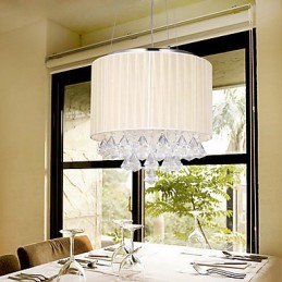 Elegante Kristall-Pendelleuchte mit 4 Lichtern