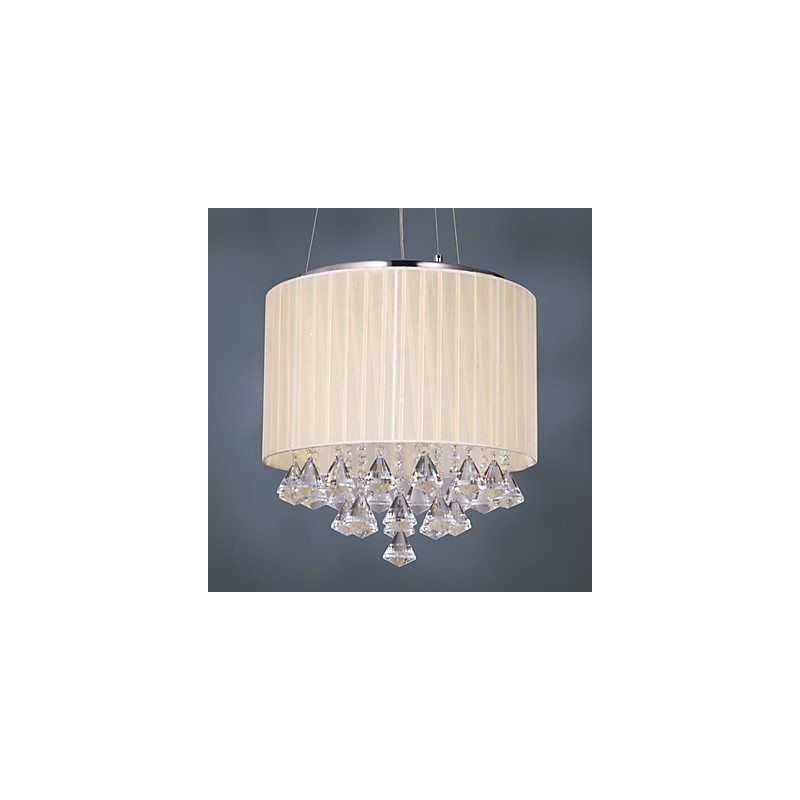 Elegante Kristall-Pendelleuchte mit 4 Lichtern