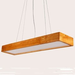 Schlichter High-End-Anhänger aus Massivholz
