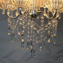 Dainty Chic 5 Lichter Pendelleuchte Muster mit Blüte