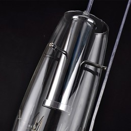 Moderne Zeitgenössische Mini Stil Galvanisierte Metall Pendelleuchte