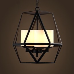 Top level Americange Vintage schwarz Eisen Lampe Moderne Kronleuchter Kronleuchter 4 lichter