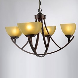 Kronleuchter 4 Lichter Traditionell Klassisch Vintage Metall