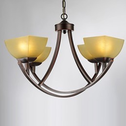 Kronleuchter 4 Lichter Traditionell Klassisch Vintage Metall