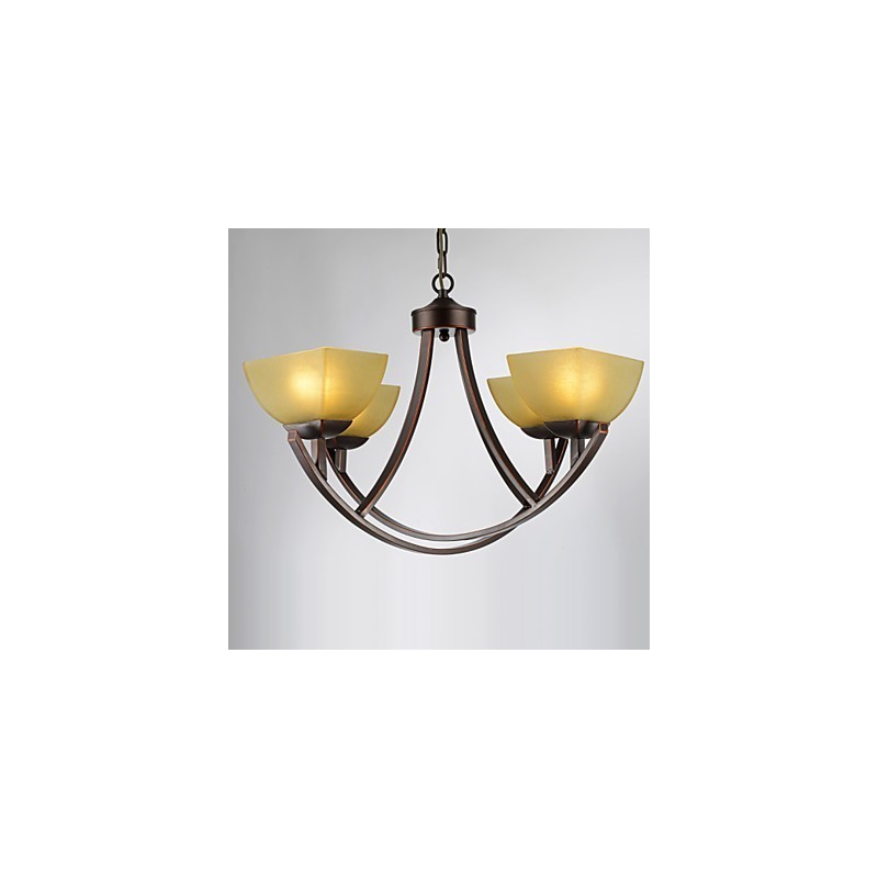Kronleuchter 4 Lichter Traditionell Klassisch Vintage Metall