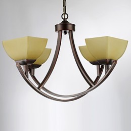 Kronleuchter 4 Lichter Traditionell Klassisch Vintage Metall